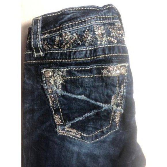 MIss Me, sz 12 Boot cut, EUC - Picture 1 of 7
